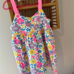 Zara floral boho tunic/dress size 6